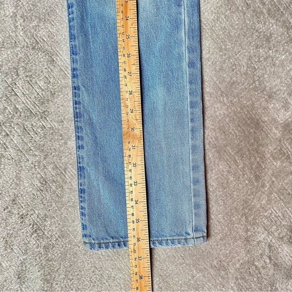 American Eagles Slim Straight Jeans Denim 100% Cotton Size US 26/28 - Pre-Loved - Picture 11 of 16